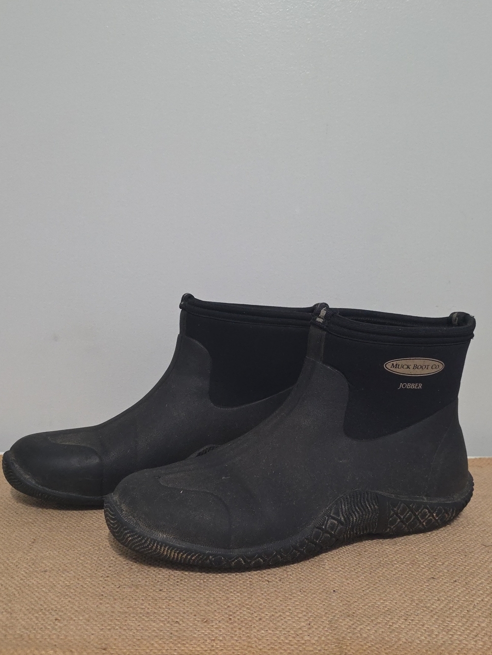 Men's Black Jobber Ankle Boots